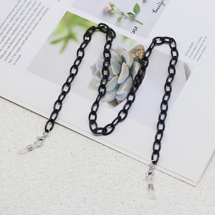 Children Colorful Acrylic Glas - Mask Chain Holder 评论和价格