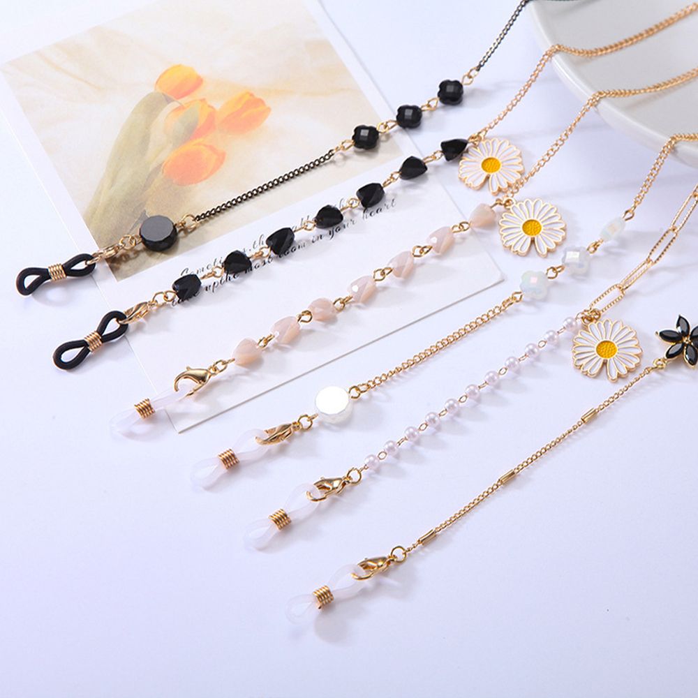 Fashion Women Anti-Lost Glasse - Mask Chain Holder 评论和价格