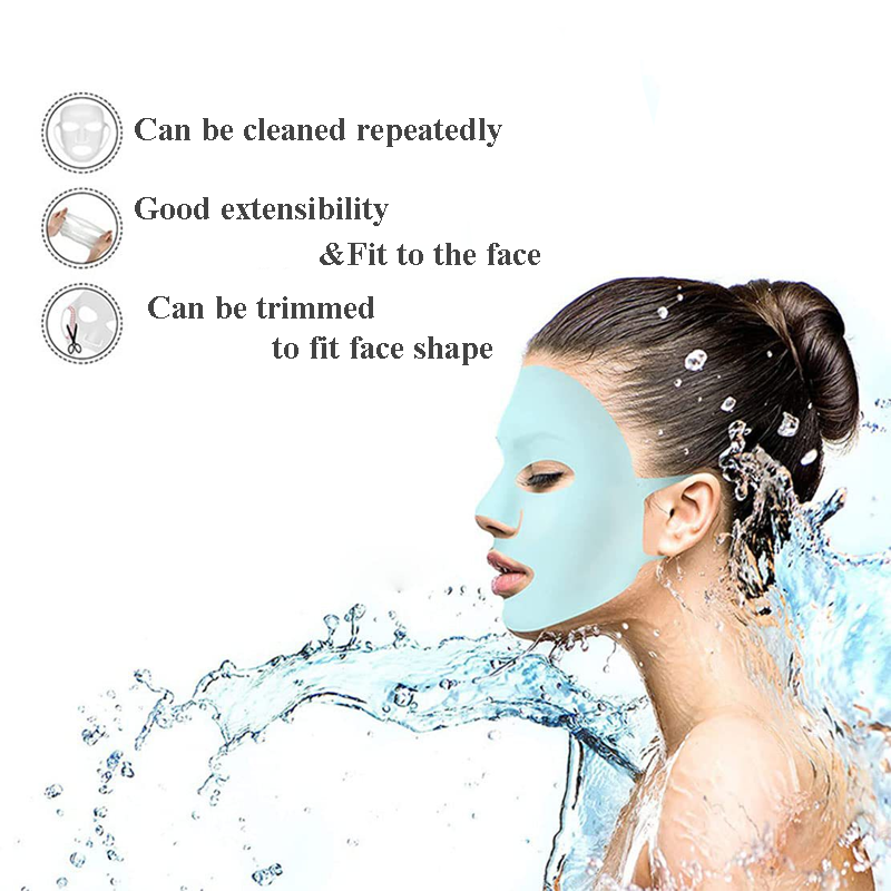 1pc Reusable Silicone Face Mas - Silicone Mask Bracket 评论和价格