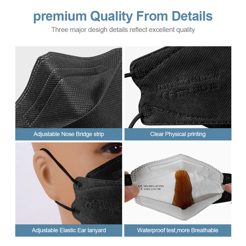 Adult Fish Shape Certified KN9 - Kn95 Respirator Mask 评论和价格