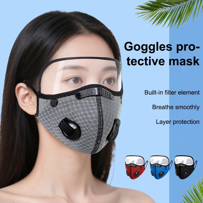 New Cycling Face Mask With Fil - Dust Mask Construction 评论和价格