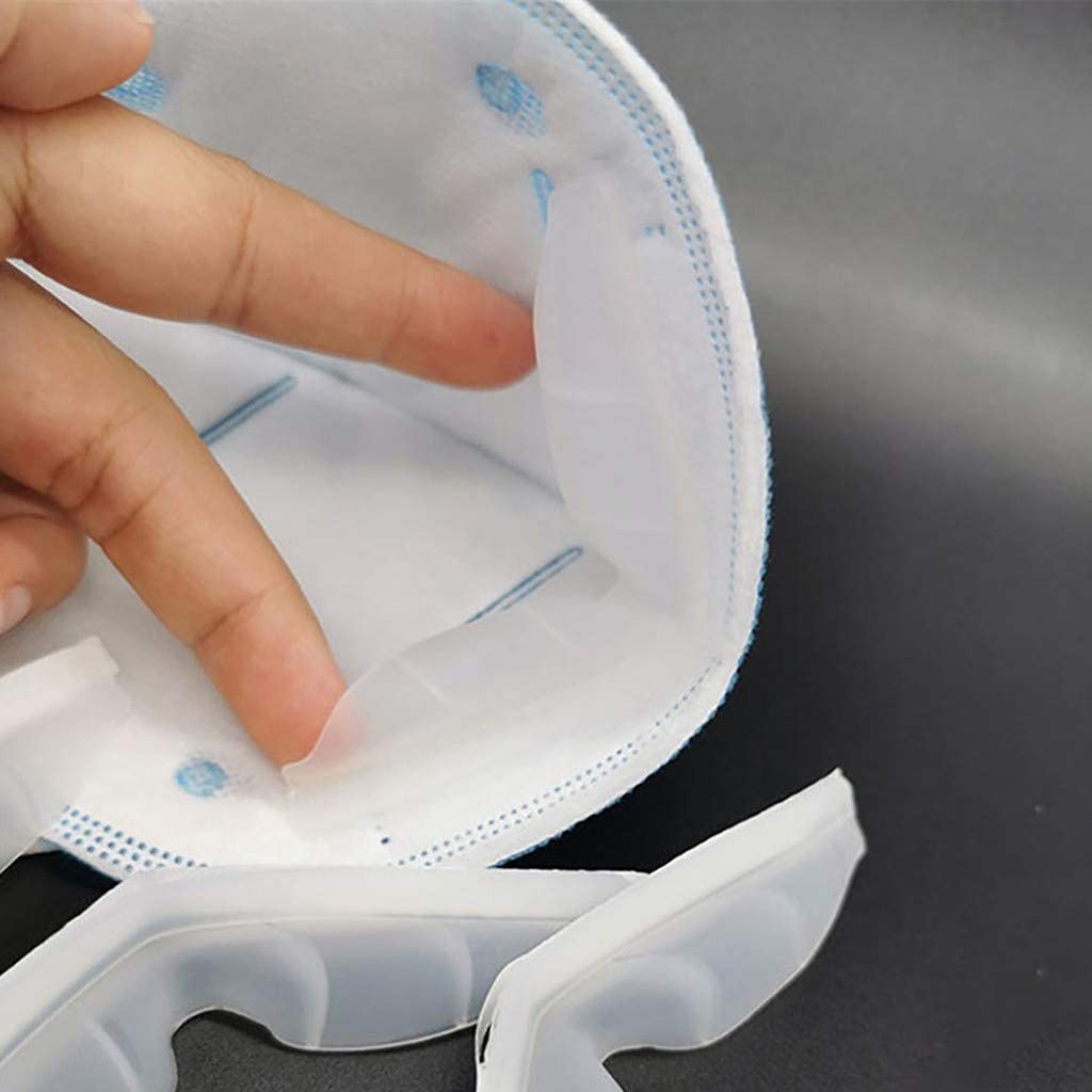 3D Mask Holder Clip, Nose Brid - Silicone Mask Bracket 评论和价格