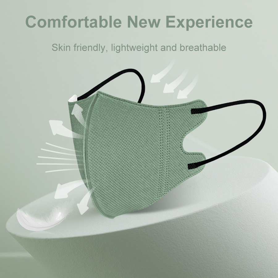 Adult Morandi Mask 4 Layers Ad - Kn95 Respirator Mask 评论和价格