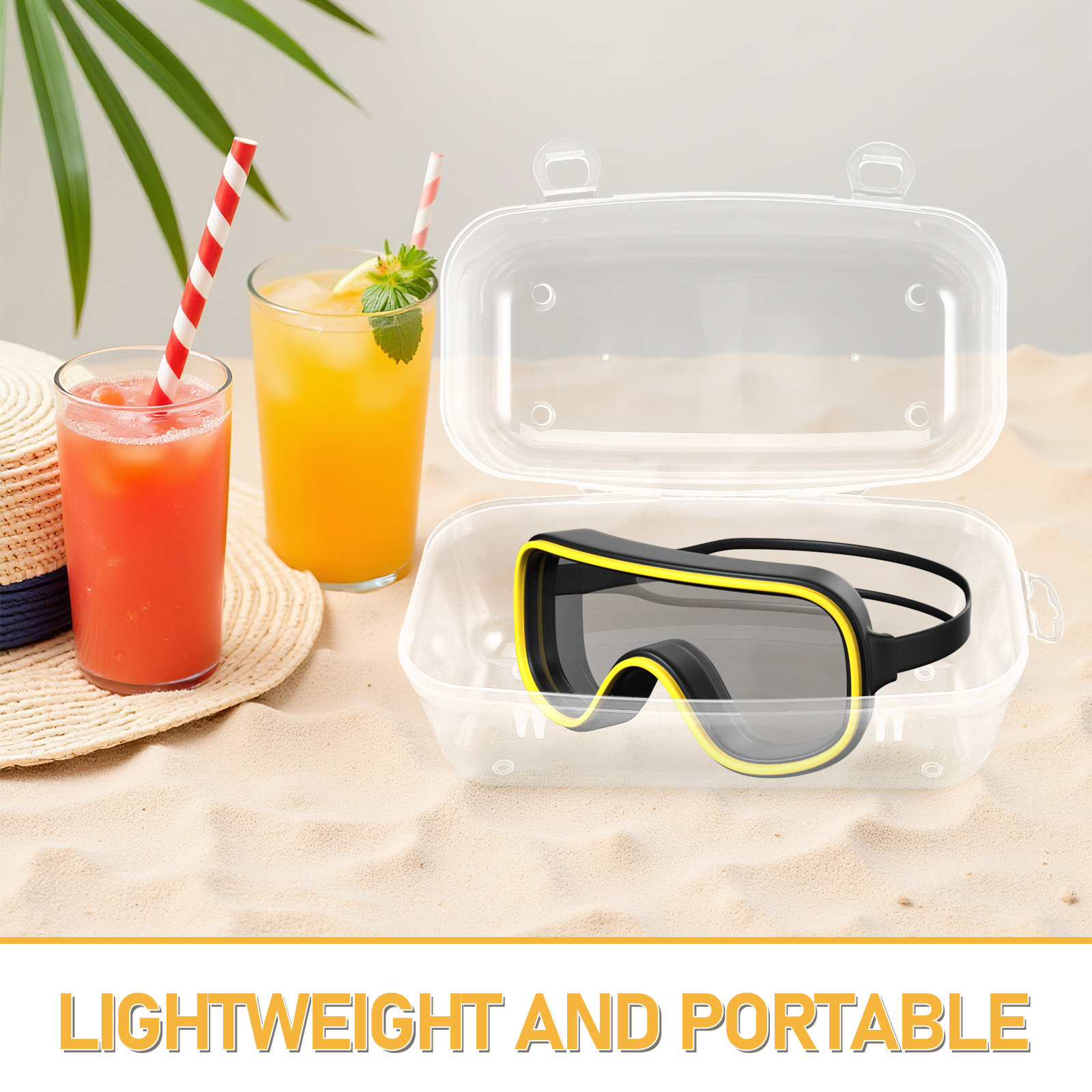 Diving Masks Case Portable Har - Mask Case Hard Shell 评论和价格