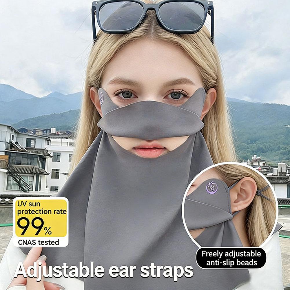 UPF50+ Cooling Sun Protection  - Sports Mask Breathable 评论和价格