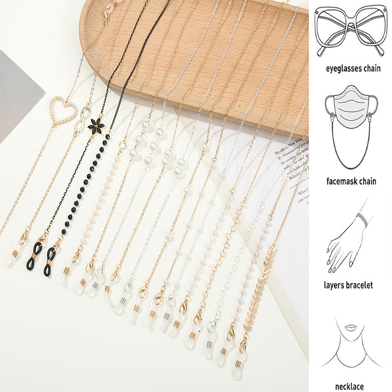 2022 Fashion Glasses Chain for - Mask Chain Holder 评论和价格